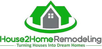 House 2 Home remodeling Mooresville, North Carolina Company Transparent Logo another variant